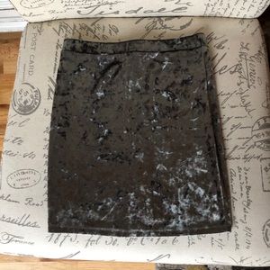 Forever 21 Olive Green Mini-Skirt